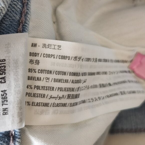 NWT Hollister Epic‎ Flex Slim Straight Jeans Men's 34 x 34 Blue Light Wash - Picture 10 of 12